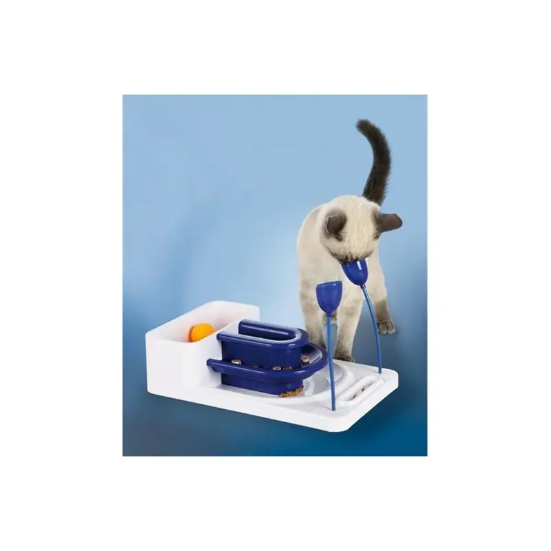 Fly Free Zone,Inc. Blue/White Fantasy Board For Cats - &