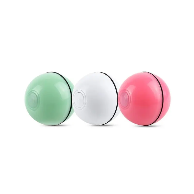 New Zech (Green) Interactive Pet Toxic 360 Degree Self Rolling Balls Green Size 1