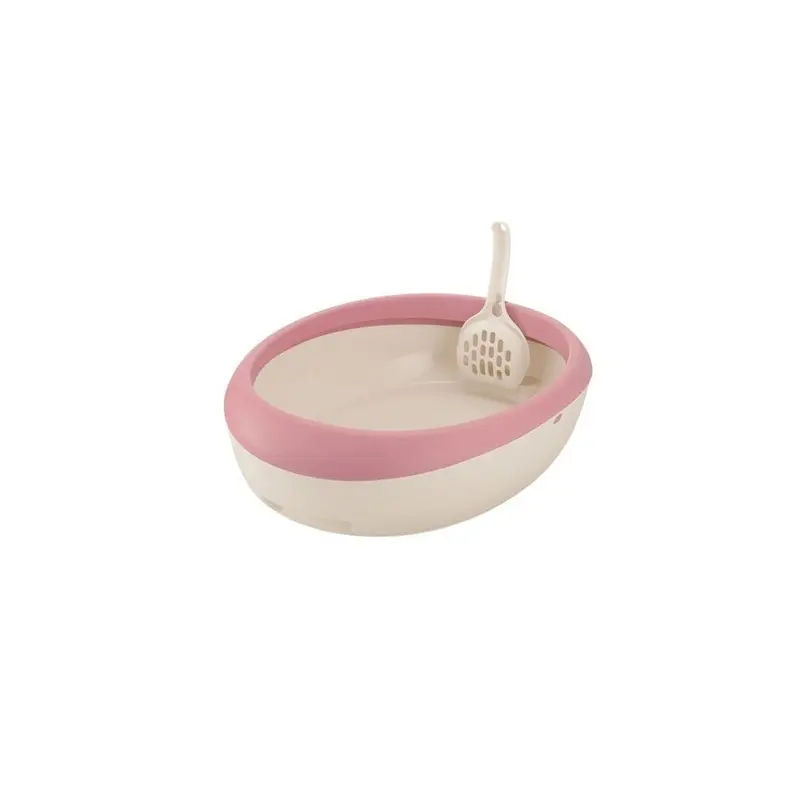 Petpalace Pink Paw Trax Top Open Cat Litter Pan