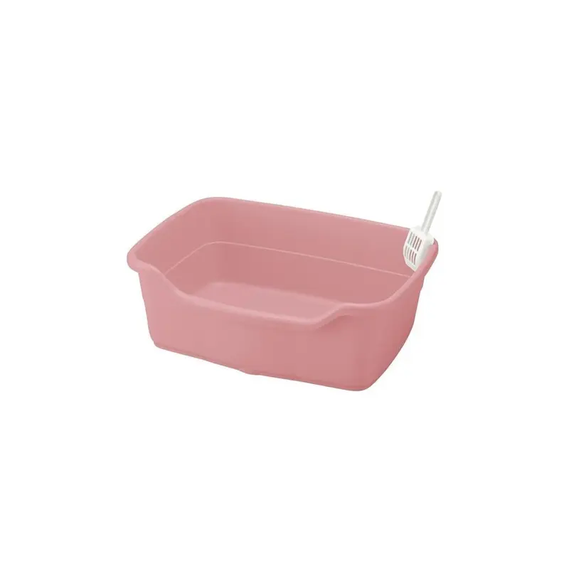 Richell Pink 60028 Paw Trax Wide Cat Litter Pan