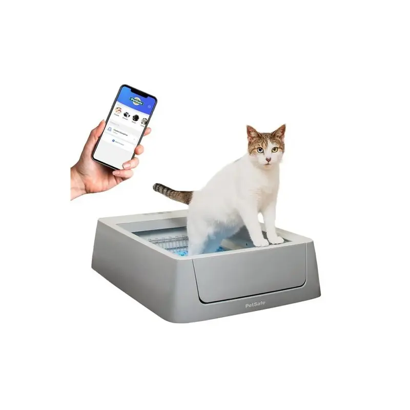 Petsafe Pet Safe Pal00-16807 Scoop Free Crystal Smart Self-Cleaning Litter Box
