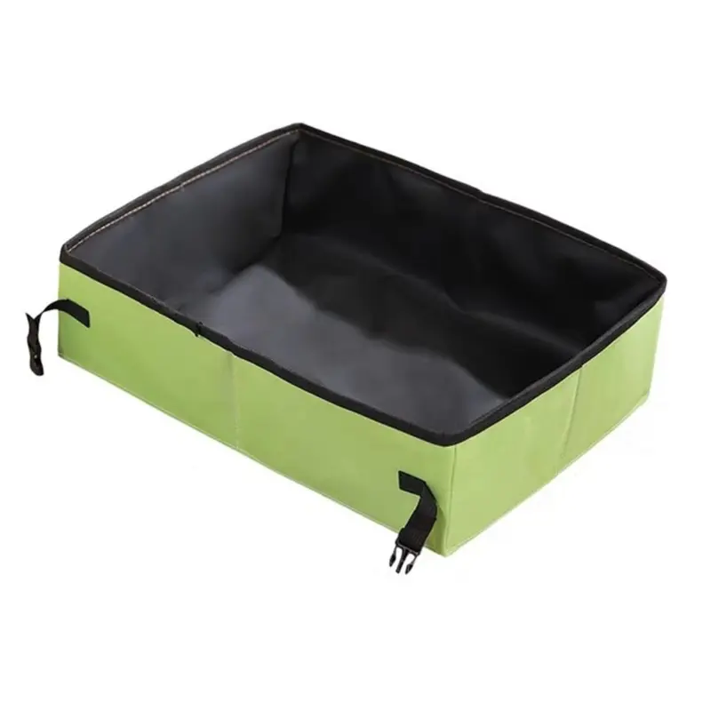 Melitt Foldable Litter Box Pan Cat Toilet Portable A