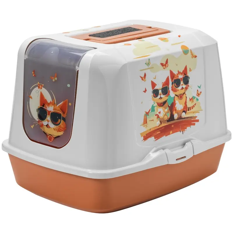 Moderna Indy & Louise Trendy Cat Litter Tray Jumbo