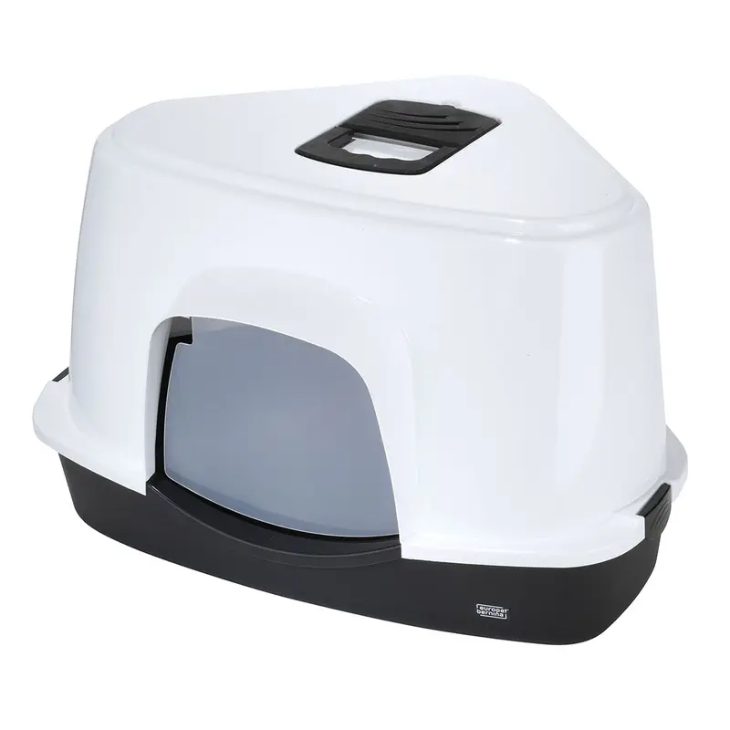 Ebi Noir Cat Litter Box Prism 70 Hoek Large