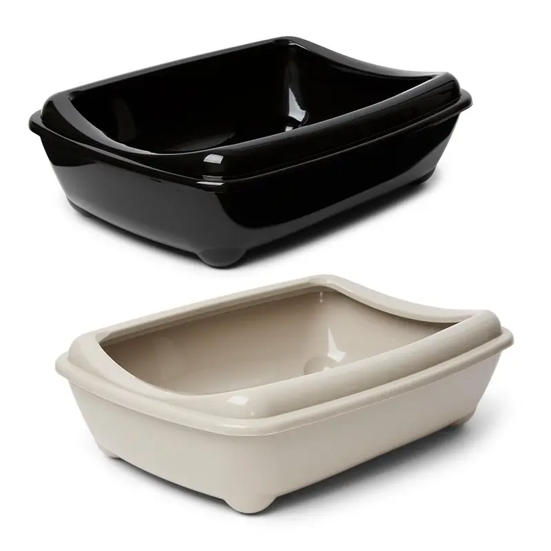 Rimmed Cat Litter Tray Large
