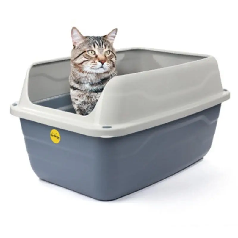 Cat Centre.direct Cat Centre Jumbo Cat Litter Tray - Extra Deep Anti-Spillage Box