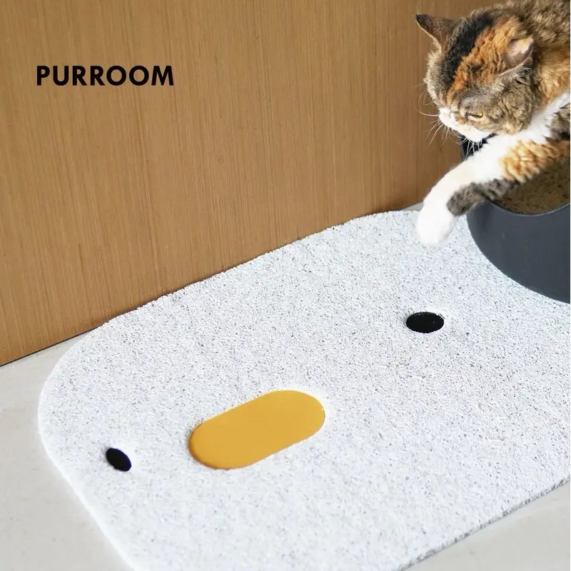 Purroom Little Chicken Cat Litter Mat Rectangular