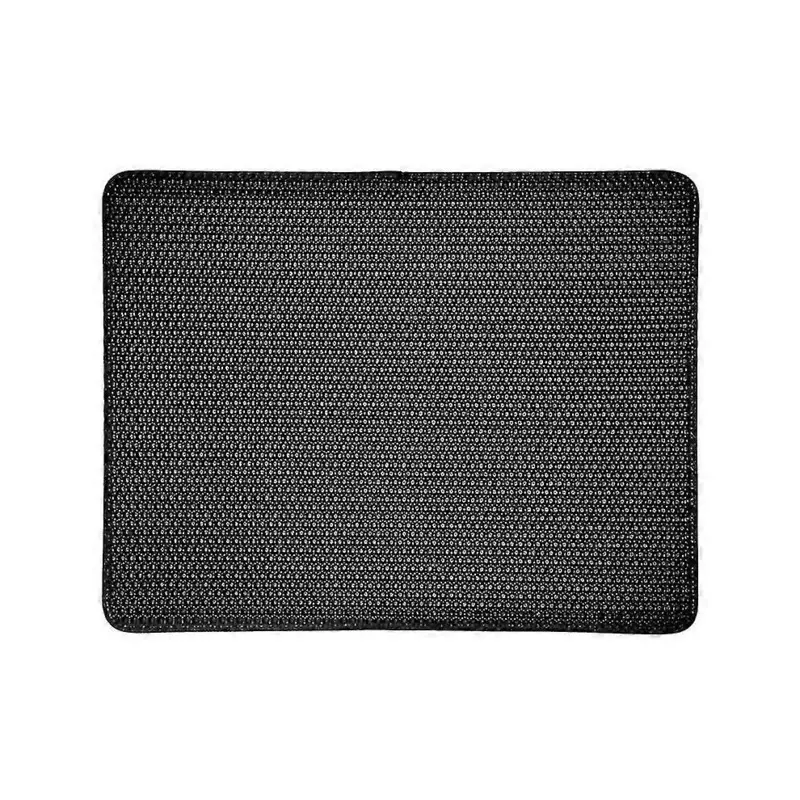 Black (S 30*30, ) Zihaisheng Cat Litter Box Mat Double Layer Large