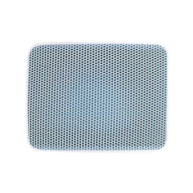 Blue (L 45*60, ) Zihaisheng Cat Litter Box Mat Double Layer Large
