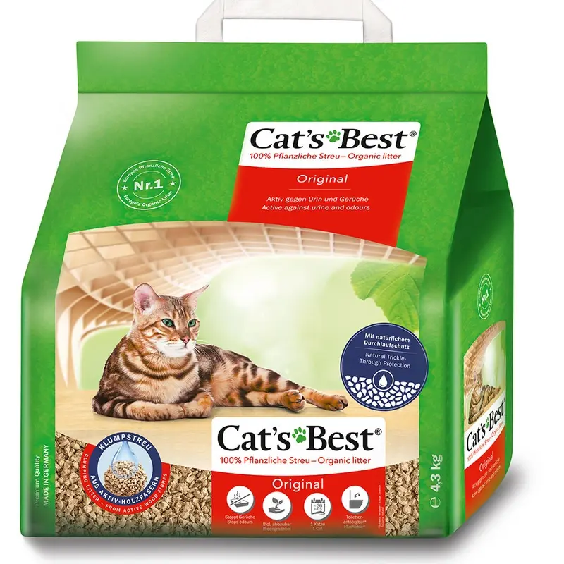 Cats Best Original Cat Litter - 10L (Approx. 4.3Kg)