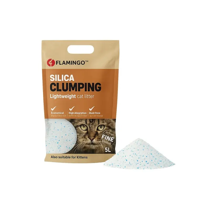 Flamingo CAT LITTER SILICA FINE CLUMPING 5L
