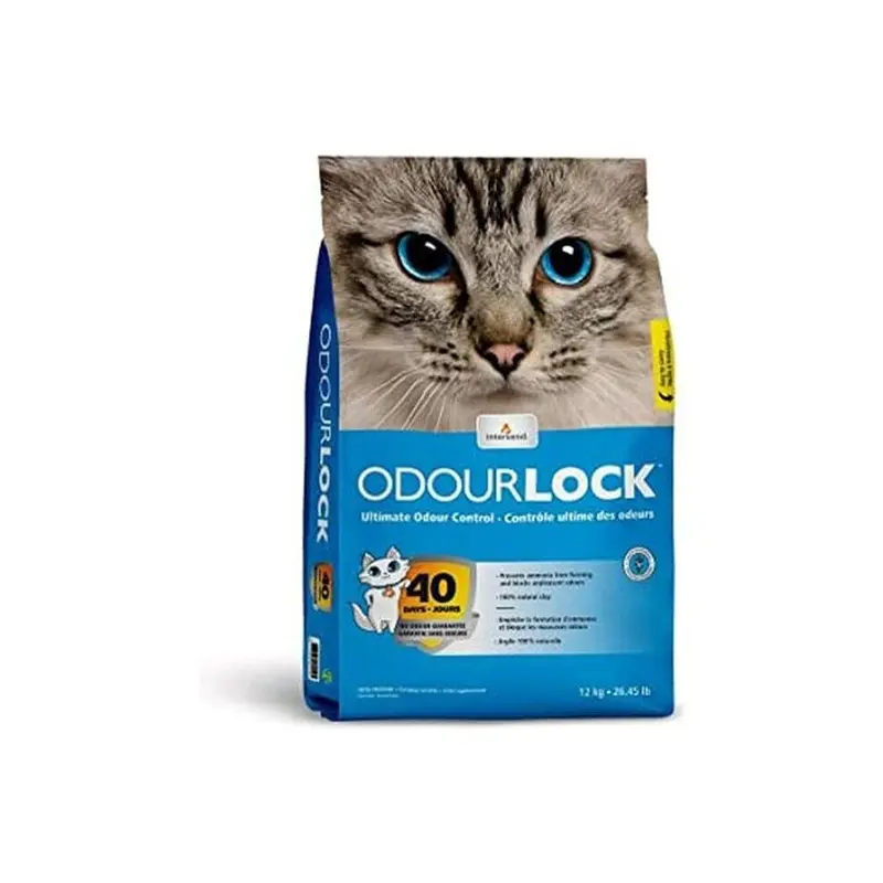 Intersand America 777979211255 Lbs Odorlock Unscented Cat Litter Size 25