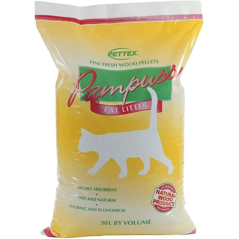 Pettex Pampuss Woodbase Cat Litter Litre Size 30