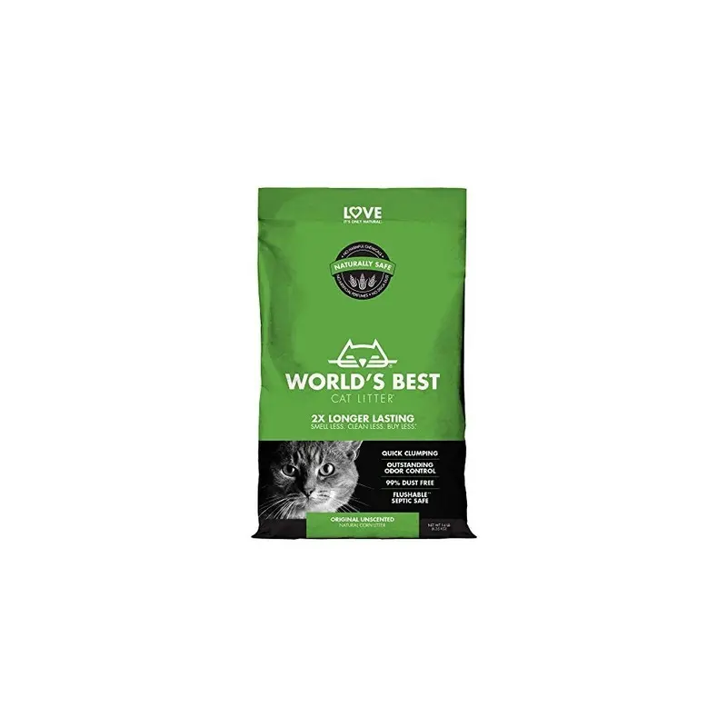 Worlds Best Cat Litter (6.35Kg) Original Unscented 14Lb