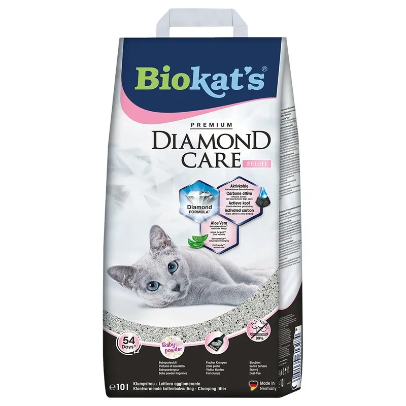Biokats Diamond Care Fresh Cat Litter - 10L