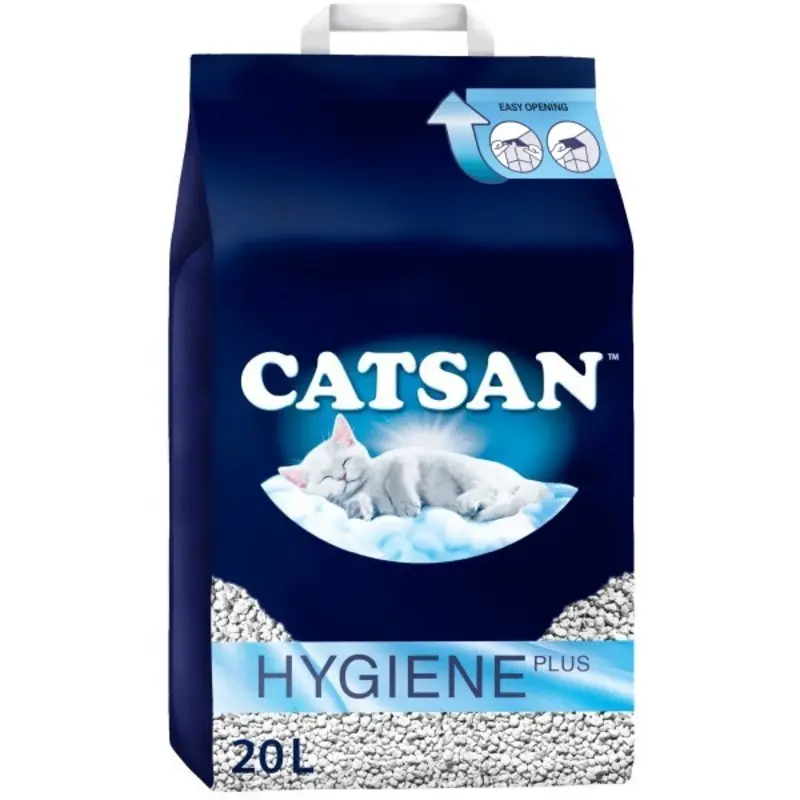 Catsan Hygiene Cat Litter - Litre White Size 20