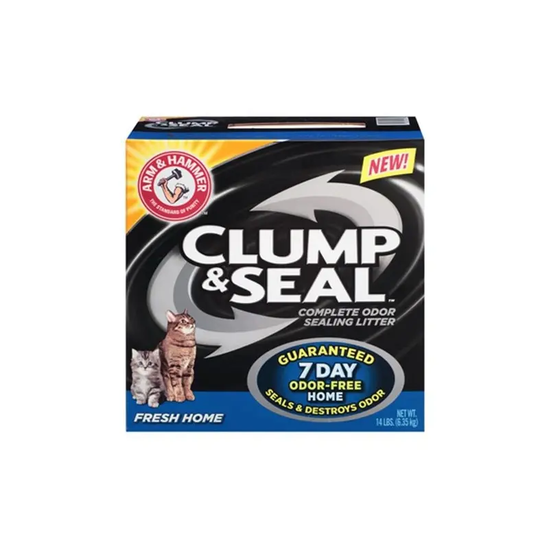 Church & Dwight 02142 Lbs. Clump & Seal Fresh Home Clumping Cat Litter Size 14