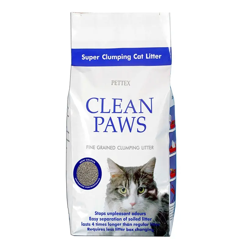 Clean Paws Clay Fine Granule Ultra Clumping Cat Litter 15Kg