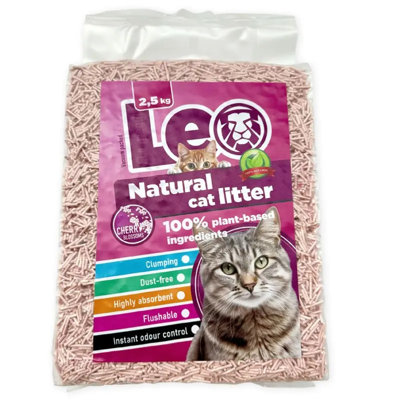 Evado (Cherry) Premium Clumping Cat Litter Absorbent Eco Friendly