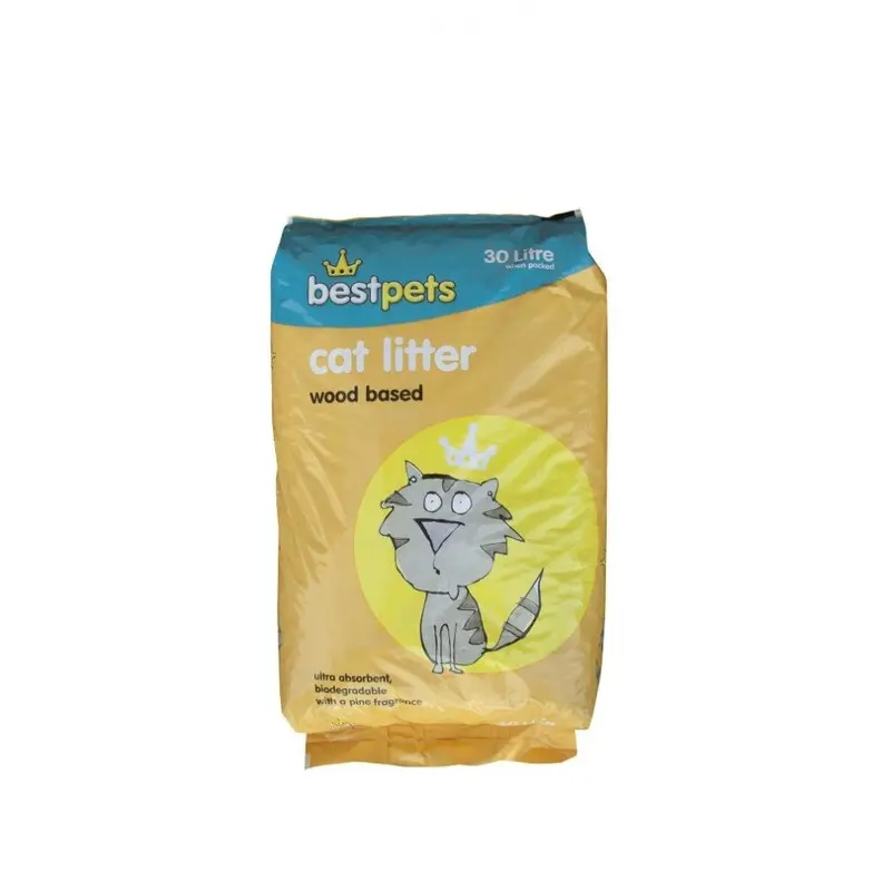 New Tolsa Bestpets Cat Litter Wood Based (30Ltr) Ptbestw030.