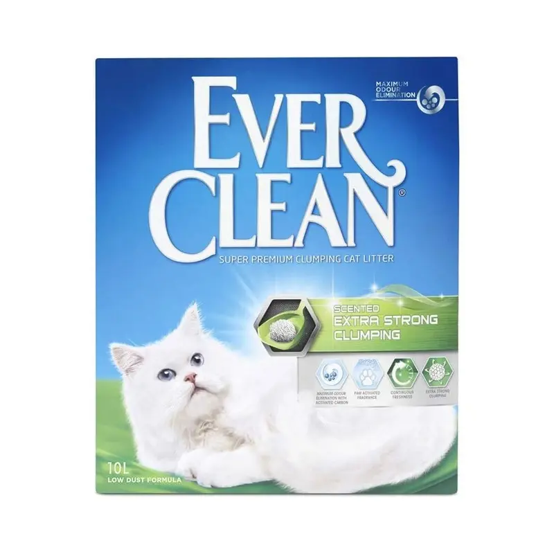 Ever Clean Store Ever Clean Clumping Cat Litter, Extra Strong Clumping Cat Litter 10L