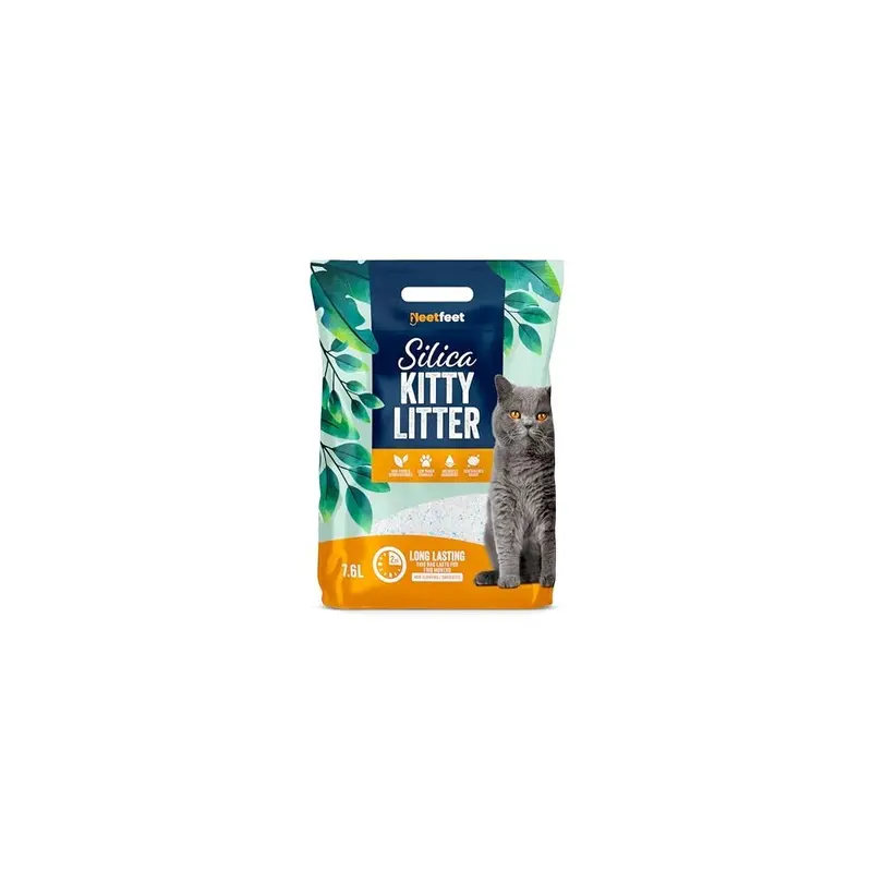 Vivo Technologies Silica Cat Litter Crystals,, Ultra Absorbent, Odour Control 7.6L