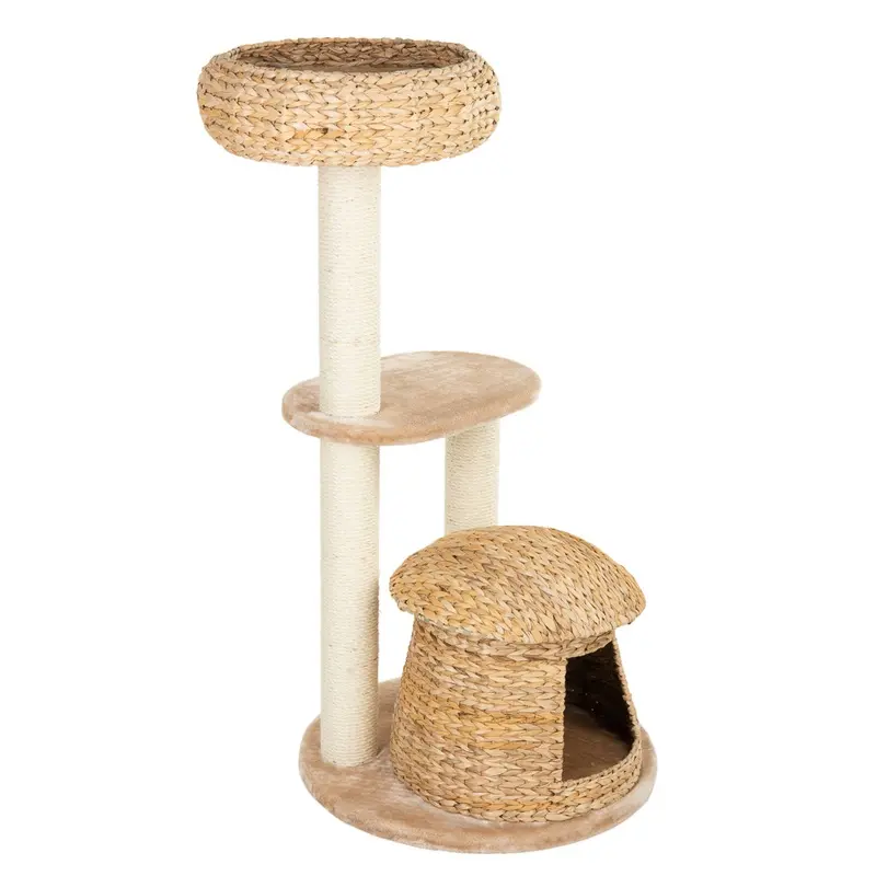 Zooplus Exclusive Banana Leaf Bali Cat Tree - Beige