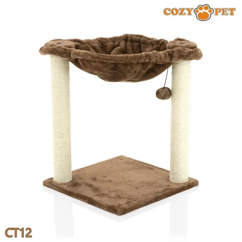 Cozy Pet Cat Tree By Sisal Scratching Post Kitten Cat Trees - Ct12-Choc Size 20.5