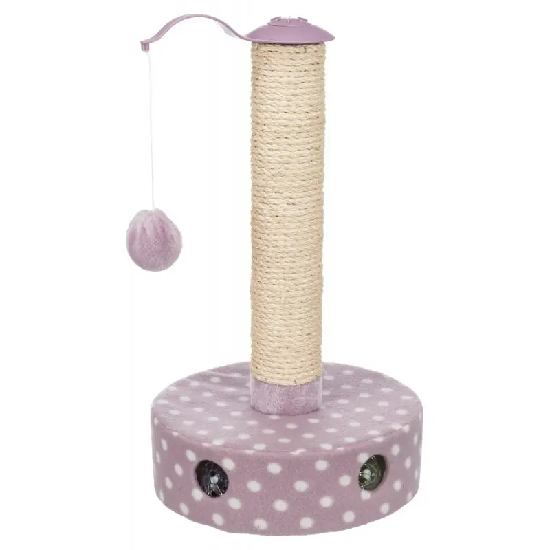 Trixie Junior Scratching Post For Cats - Light/Lilac 47Cm