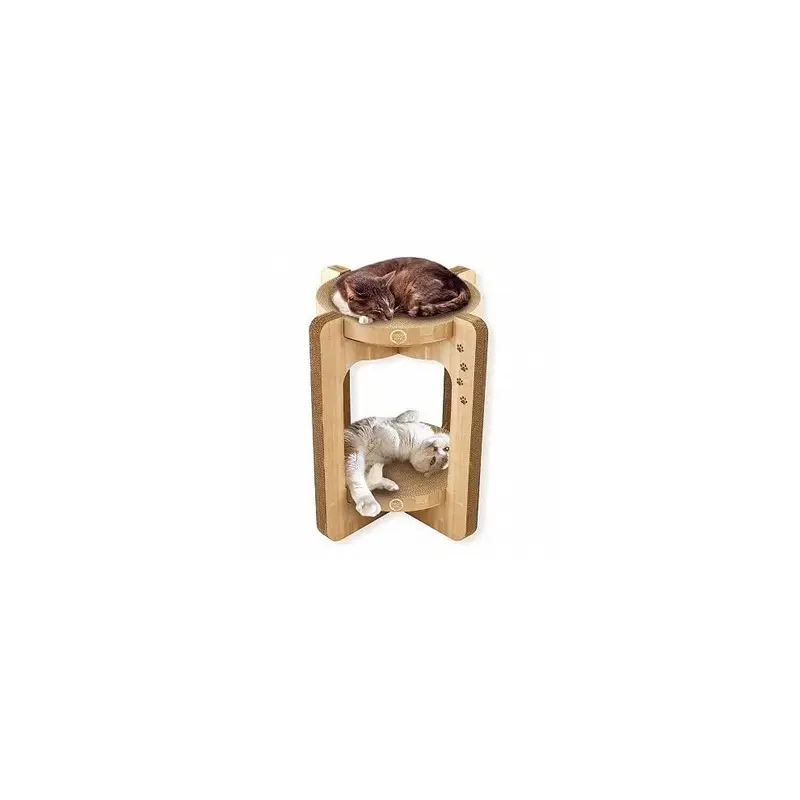 Necoichi Cozy Cat Scratcher Tower