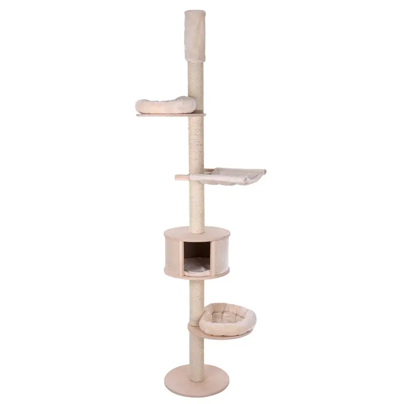 Natural Paradise Ceiling Cat Tree - Magnolia - Cream