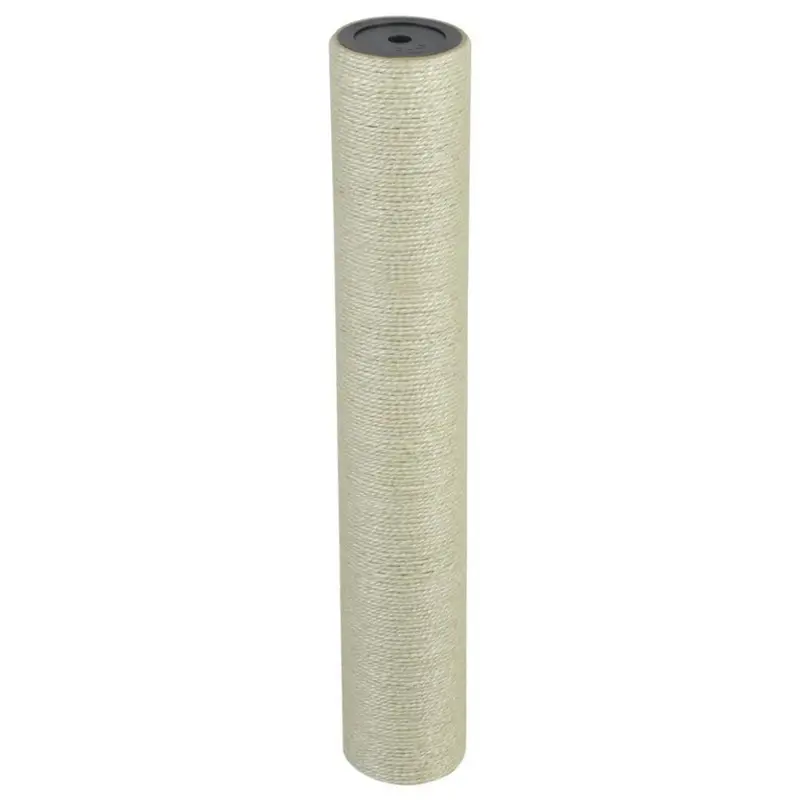 Vidaxl Beige Cat Scratching Post 8X50cm 10Mm Kitten Scratch Pole Stand Tree