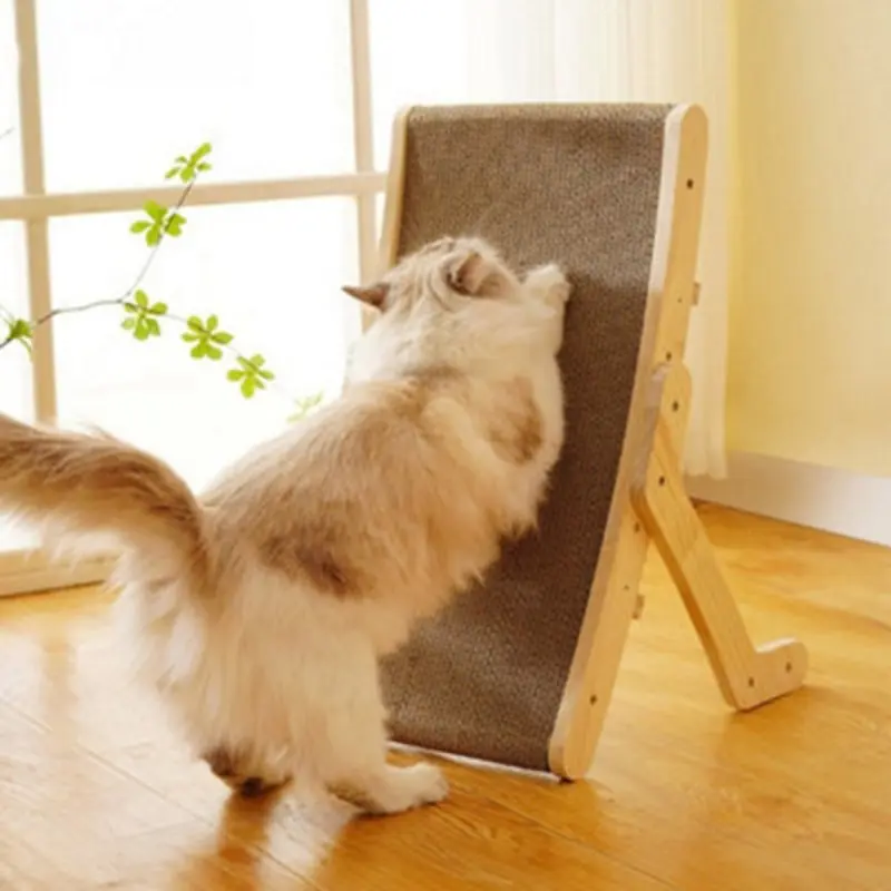 Thehotsale Angle Adjustable Cat Scratching Board With Corrugated Paper 43.5 X 25Cm