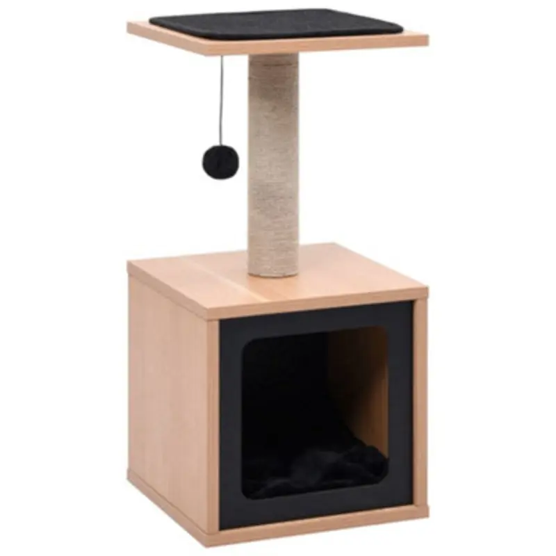 Walplus Cat Tree With Sisal Scratching Mat 62 Cm