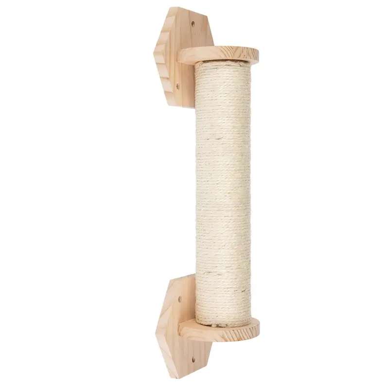 Modern Living Phoebe Wall Mounted Scratch Post - 17.3 X 13 X 57 Cm (L X W X H)