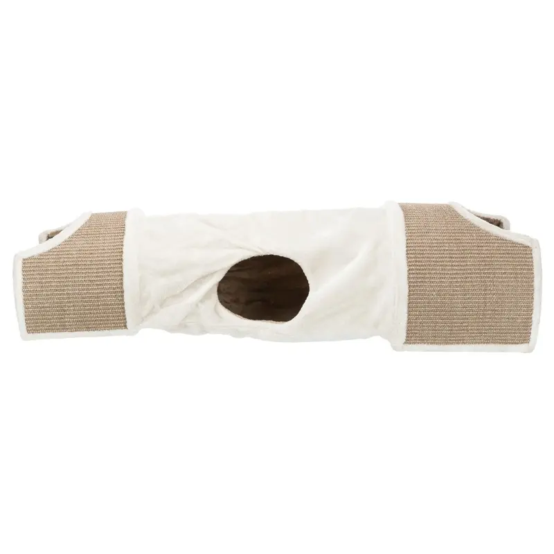 Trixie Kratztunnel, 110  30  38 cm, lichtgrau/braun/taupe
