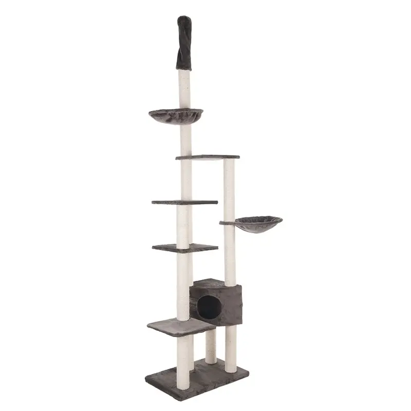 Zooplus Exclusive Atlas Cat Tree - Grey