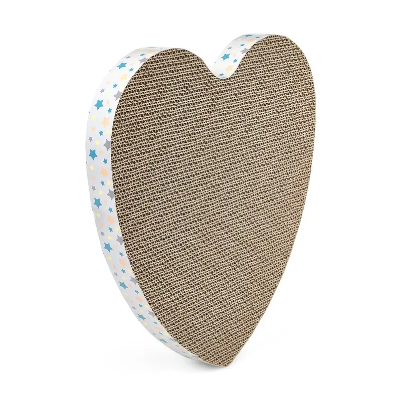 Petface (Little Petface) Cardboard Heart Cat Scratcher (Pack of 1)