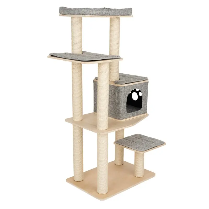 Modern Living Havana Scratching Tree - Light-Grey