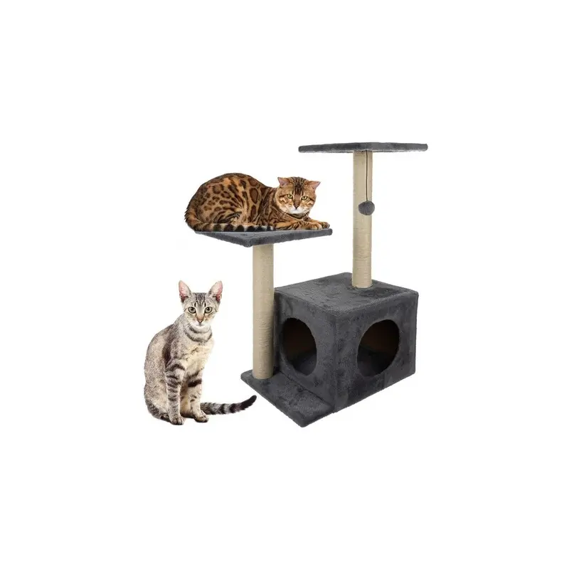 Purlov Gray Cat Tree 21712 71Cm