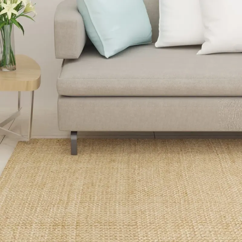 Berkfield Home Unisex Black Sisal Rug For Scratching Post 80X150 Cm