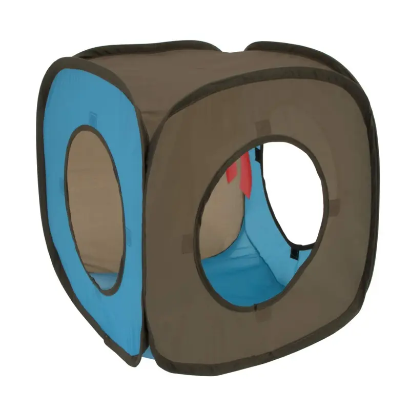 Mesto Maciek Kitty City Pop Open Rolling Cat Cube Tunnel Litter Box Size 3
