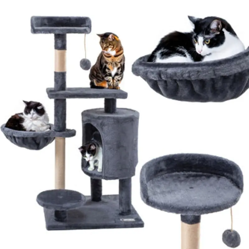 Tutumi Cat Tree Pj-043 105Cm 105X10x105cm Grey
