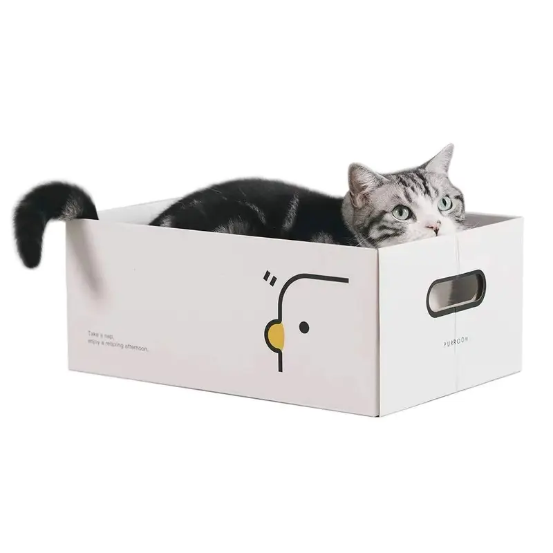 Purroom Little Chicken Cat Scratcher Box | : Extra Large