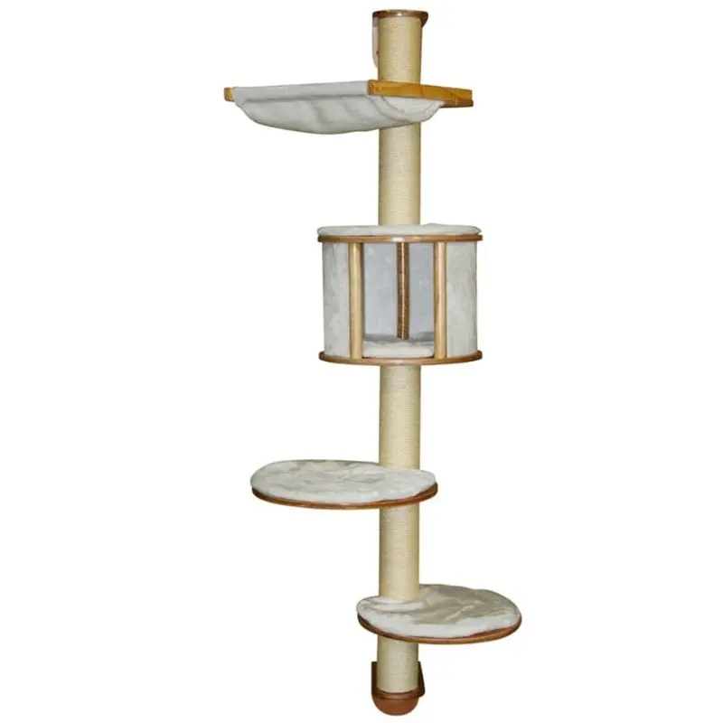 Kerbl White Wall-Mounted Cat Tree Dolomit 168 Cm 81500