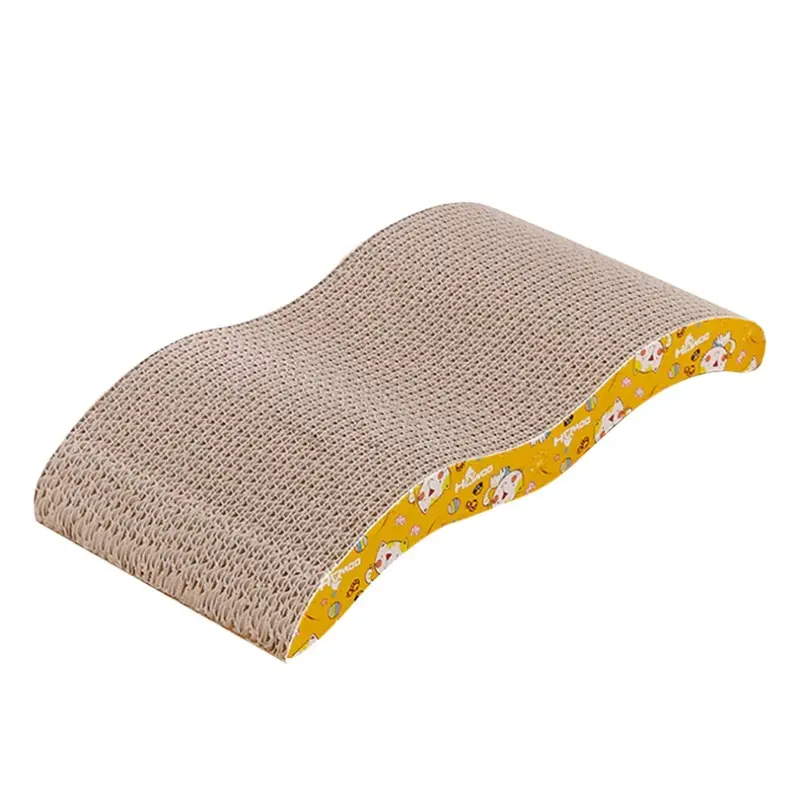 Typecat Cat Scratcher Cardboard Scratch Pad With Premium Textures Design Scratching