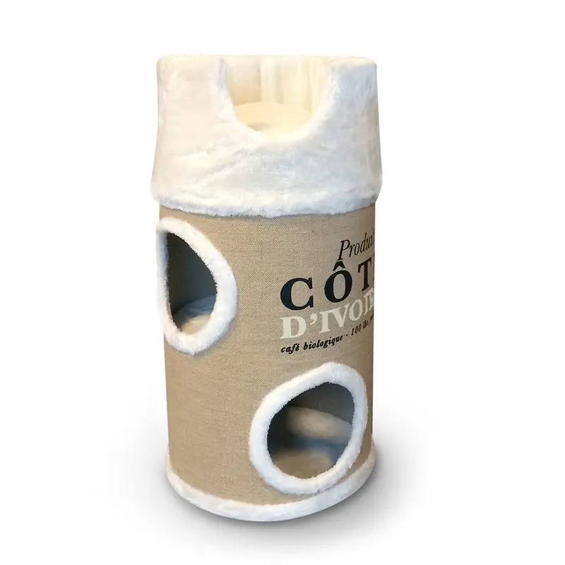 D&D Home Beige Cat Scratching Post Cote Divoire
