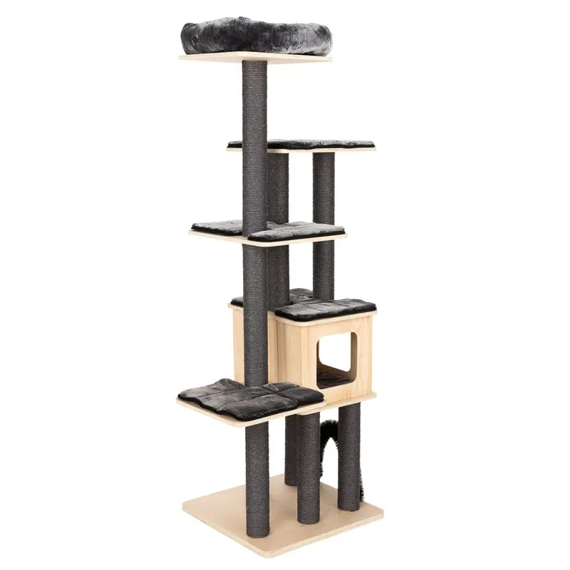 Modern Living Chelsea Scratching Tree - Dark Grey