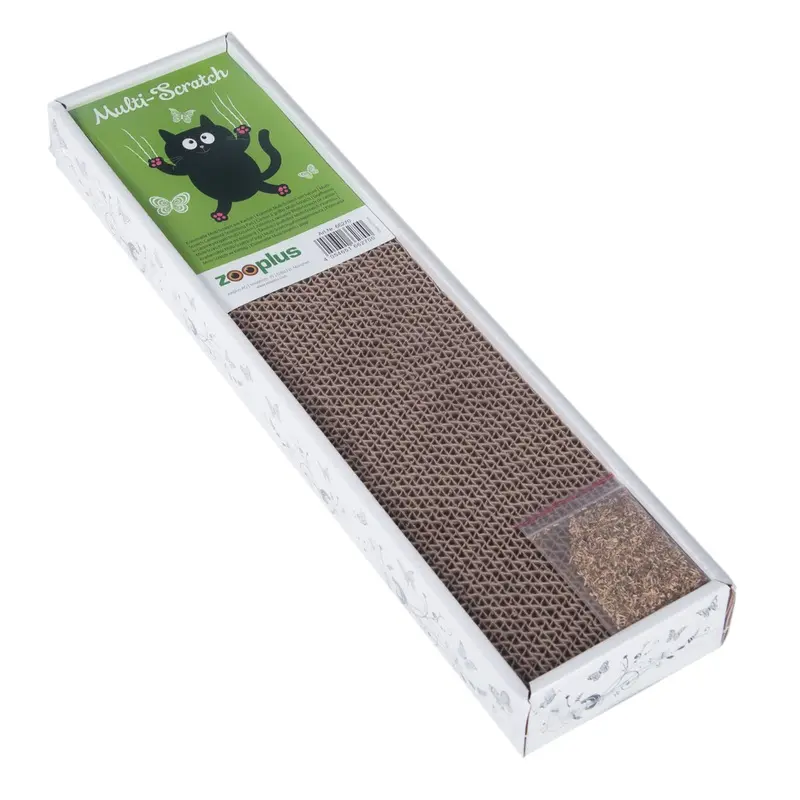 Zooplus Exclusive Multi-Scratch Cardboard Scratching Pad - Brown