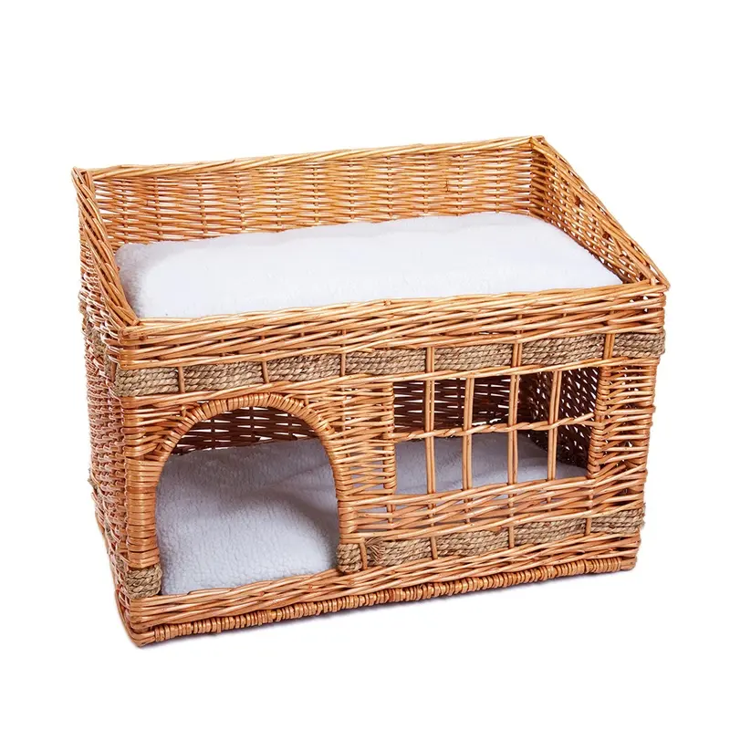 Zooplus Exclusive Pueblo Cat Den - Beige - 56 X 36 X 42 Cm (L X W X H)